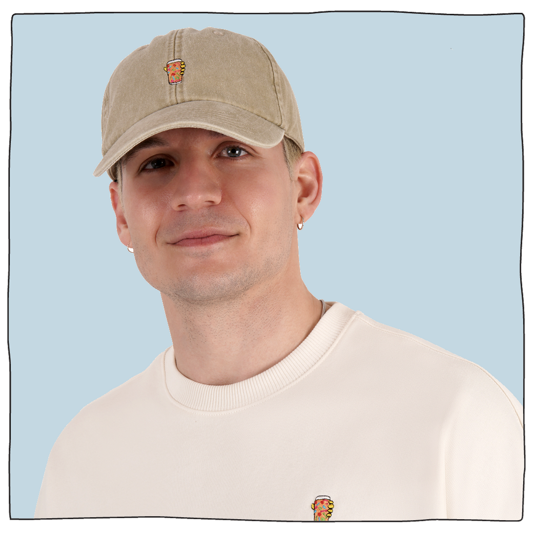 Mini Pint Cap - Stone