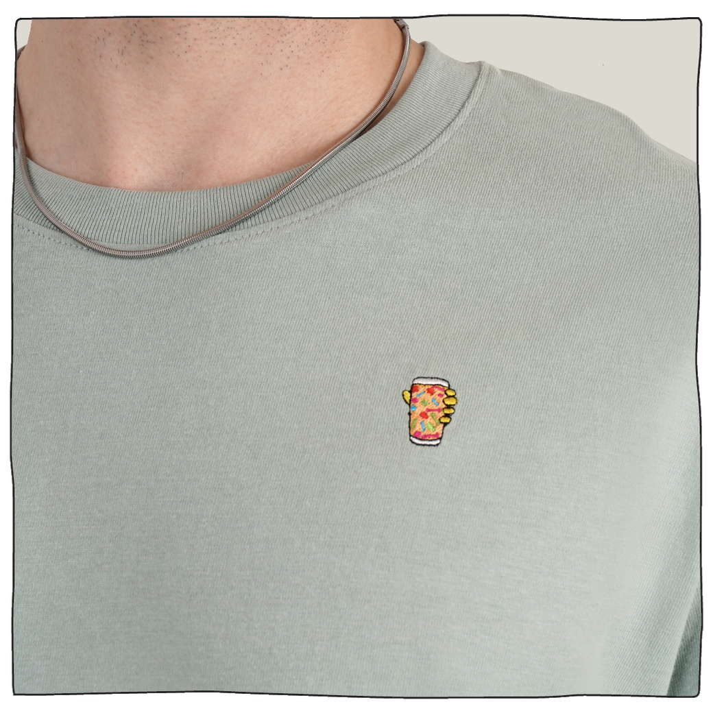 Mini Pint T-Shirt - Washed Green