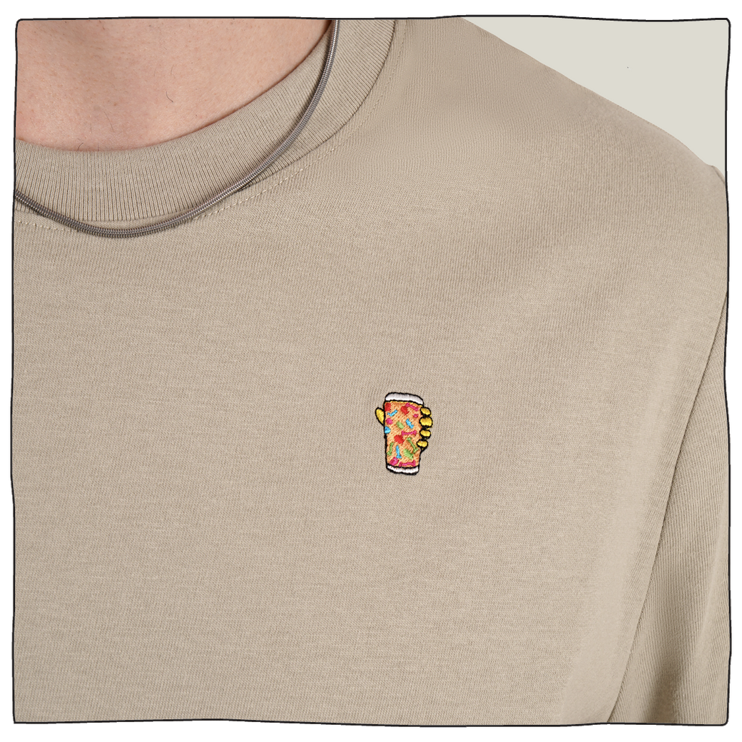 Mini Pint T-Shirt - Stone