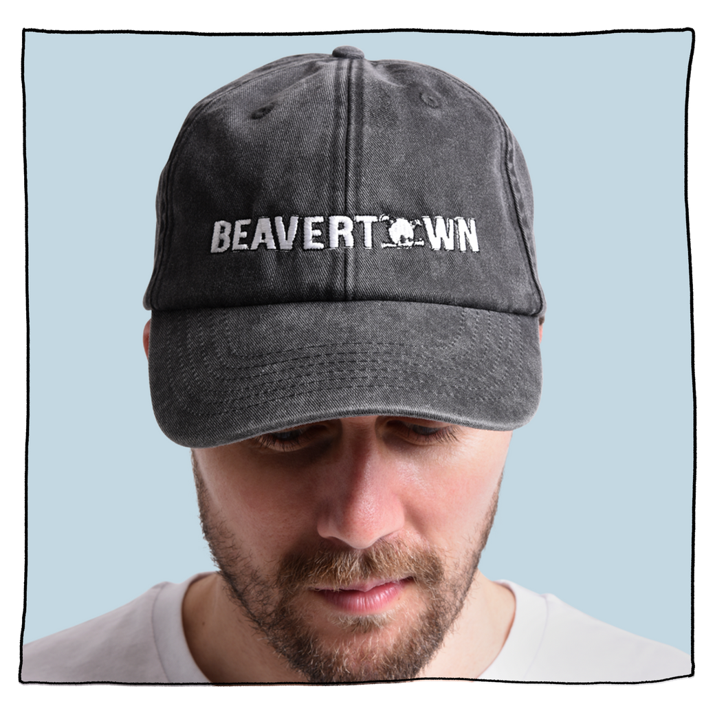 Beavertown Cap in Washed Black