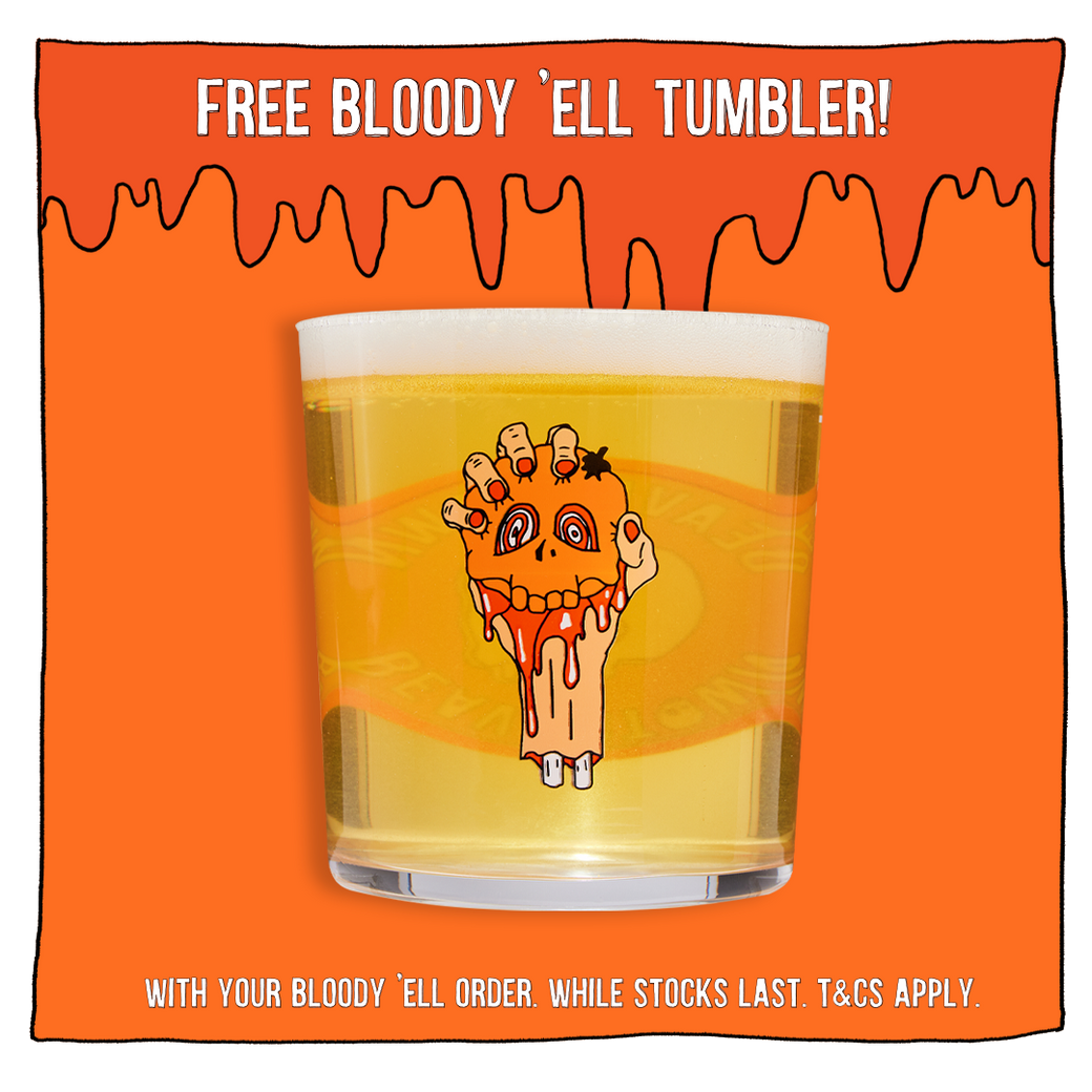 Bloody 'Ell - Fruit Beer With Juice - 440ml - FREE GLASS INCLUDED