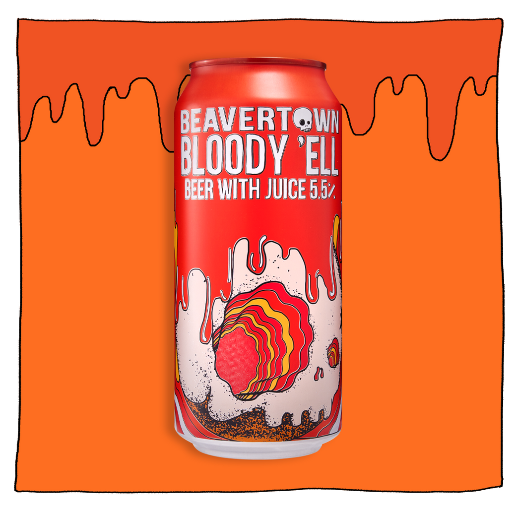 Bloody 'Ell - Fruit Beer With Juice - 440ml - FREE GLASS INCLUDED