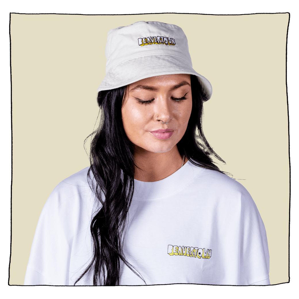 Bucket Hat in Cream