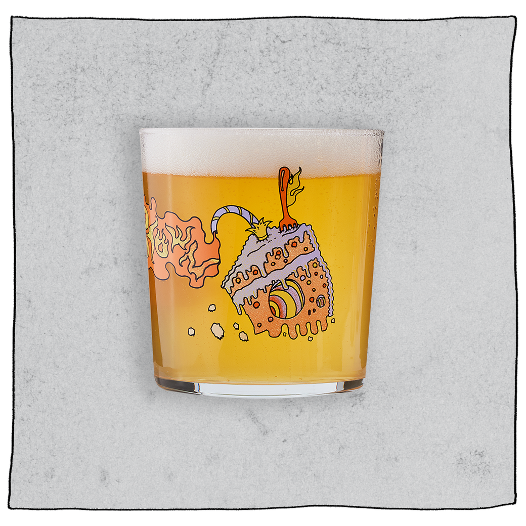 Beavertown Birthday Celebration Glass