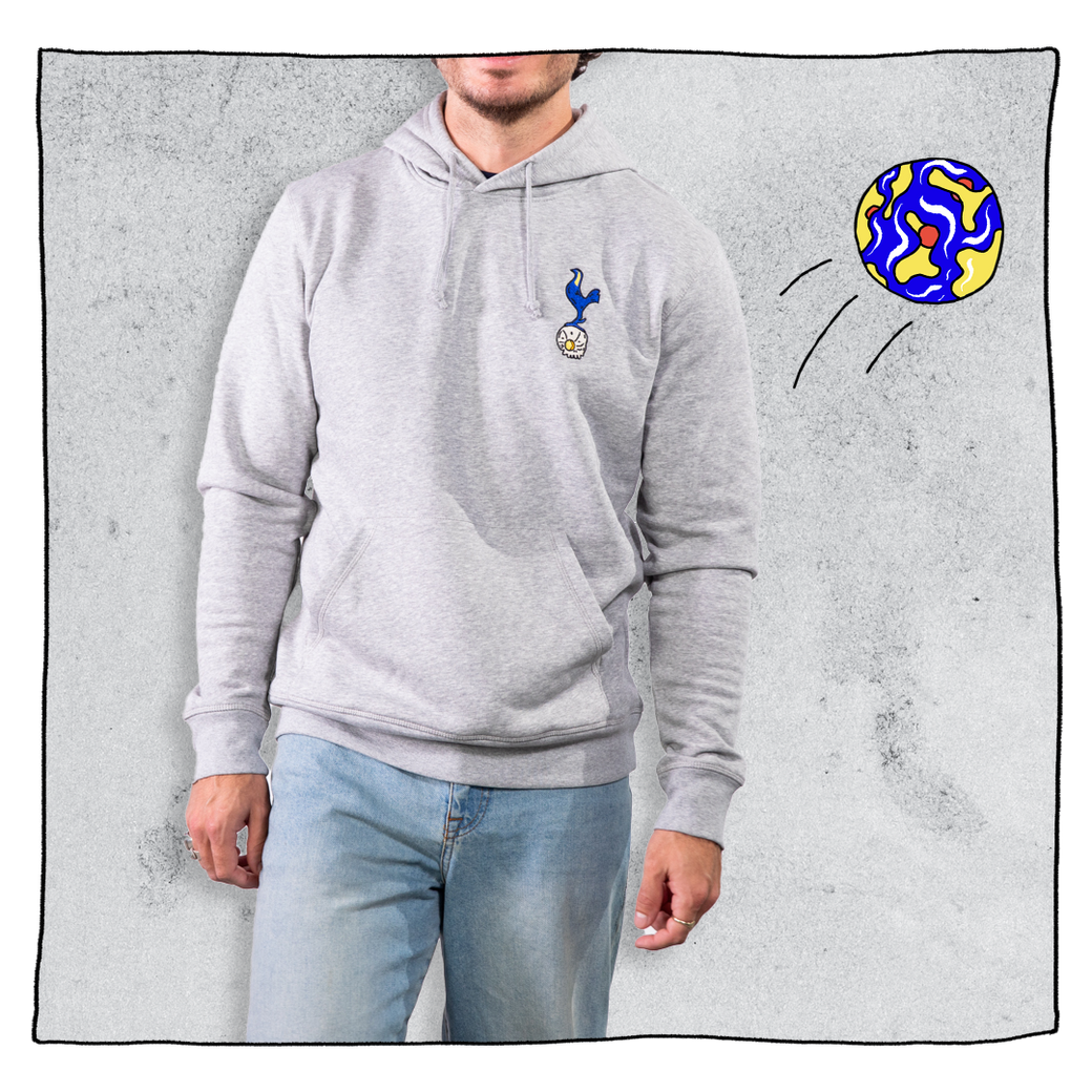 Beavertown x SPURS Hoodie in Grey