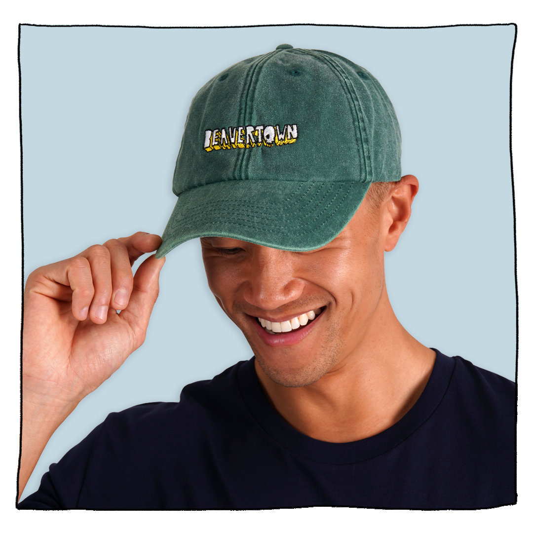 Vintage Cap in Washed Green