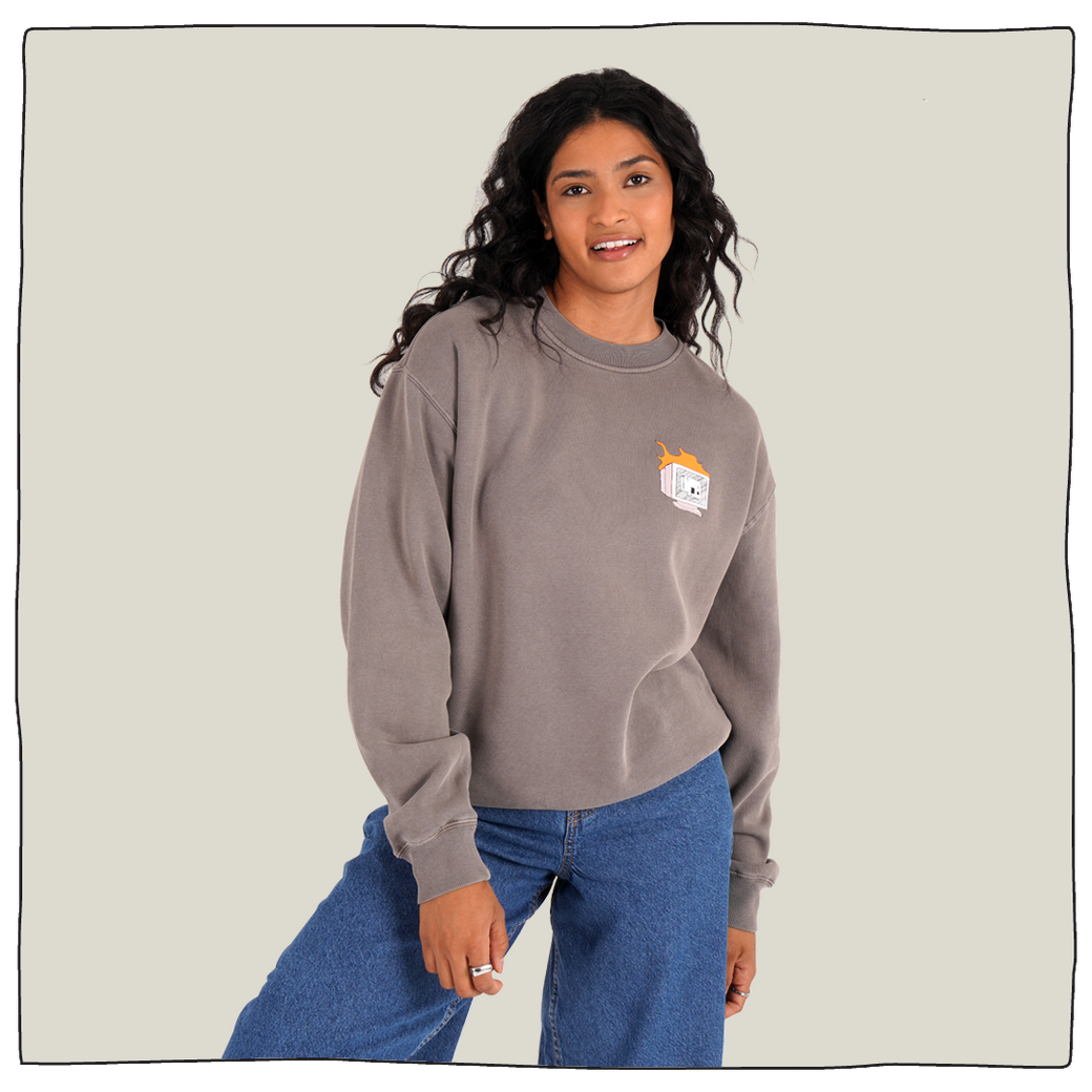 Burnout Crew Sweatshirt