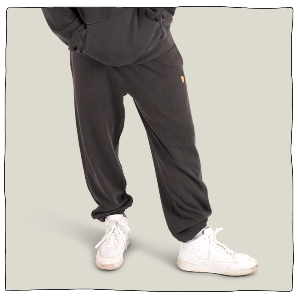 Mini Pint Relaxed Jogger - Faded Black