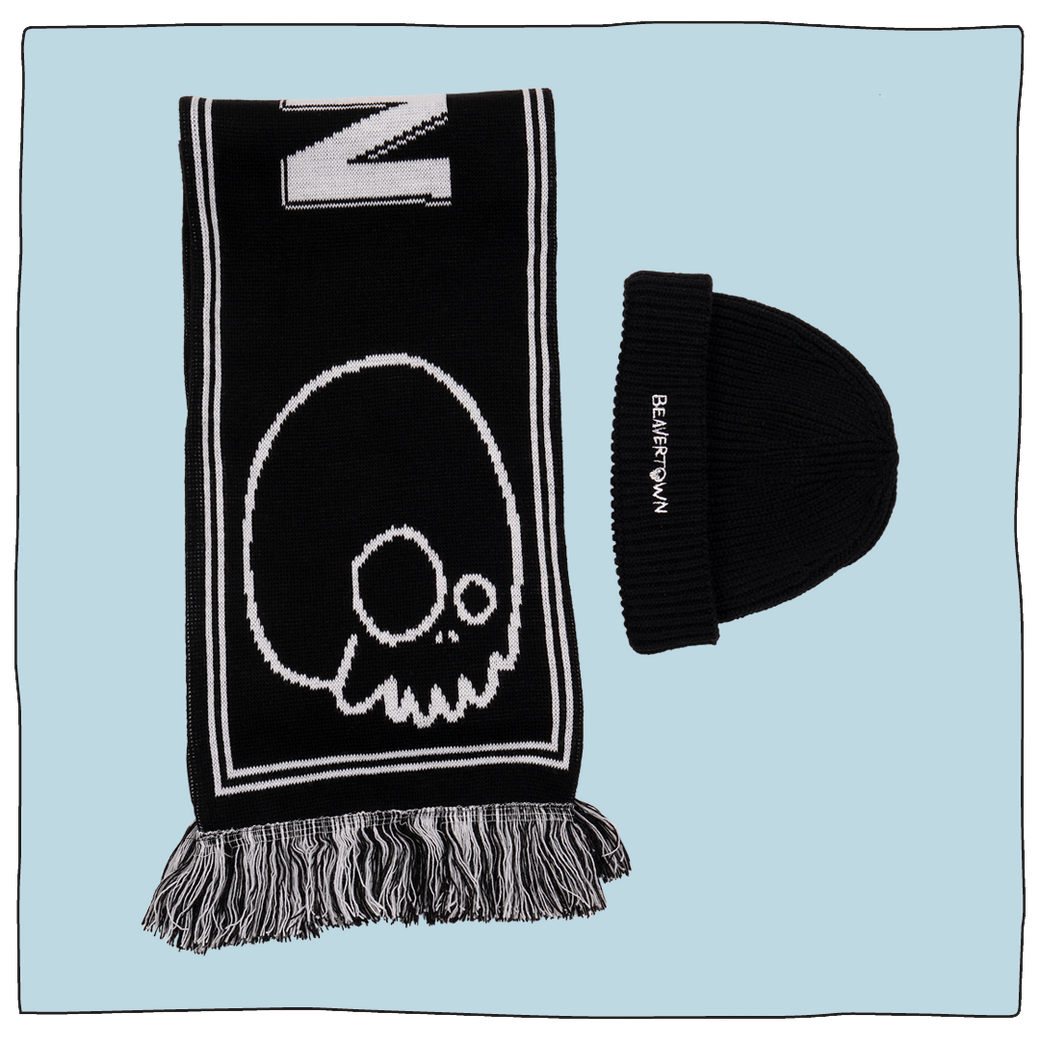 Beavertown Fisherman Beanie in Black