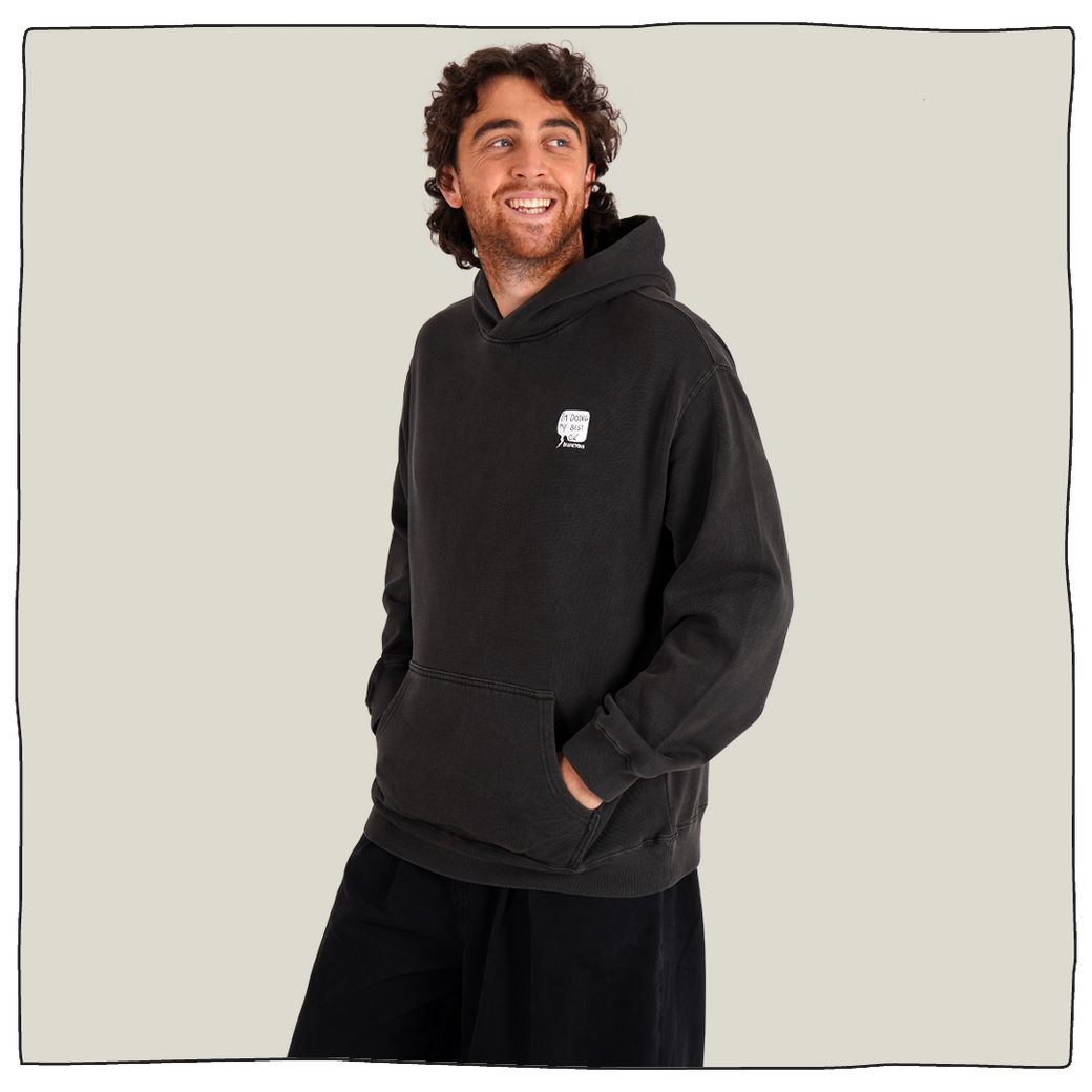 Tech Deck Skater Hoodie in Black