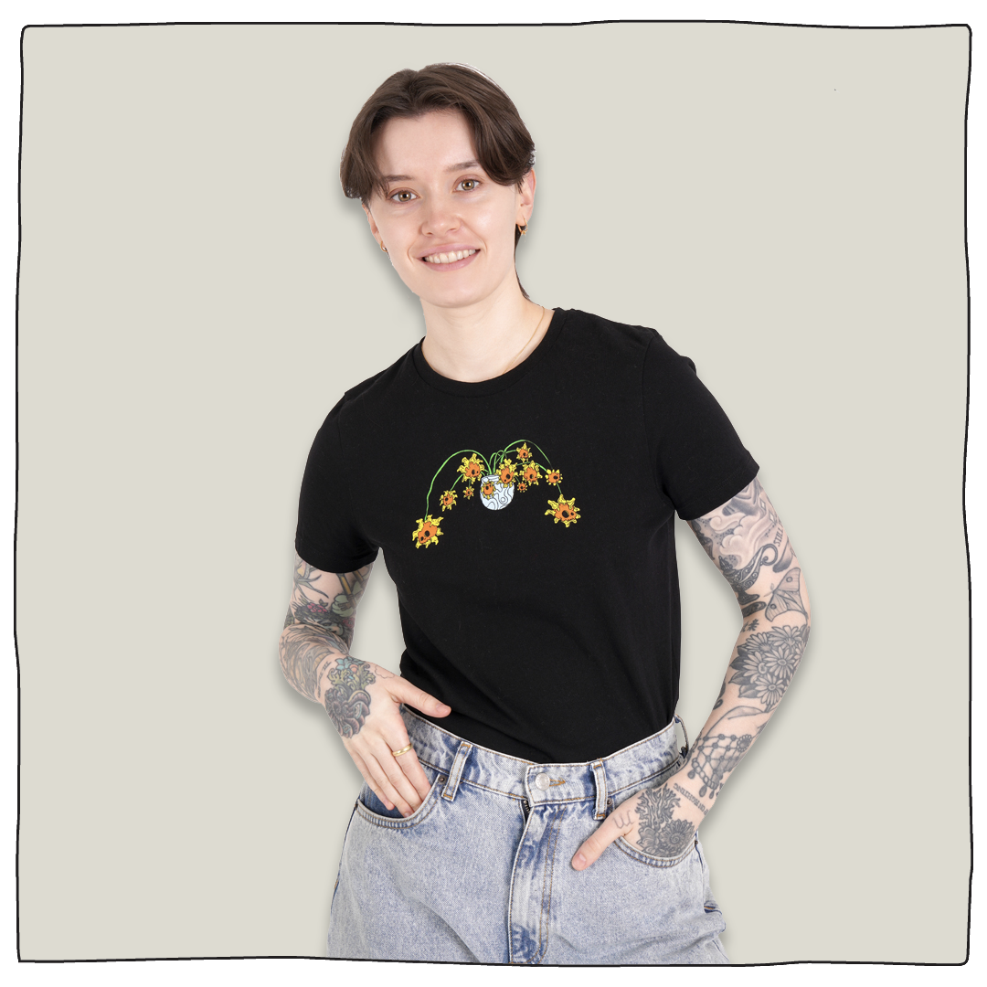 Sunflowers Mini Tee