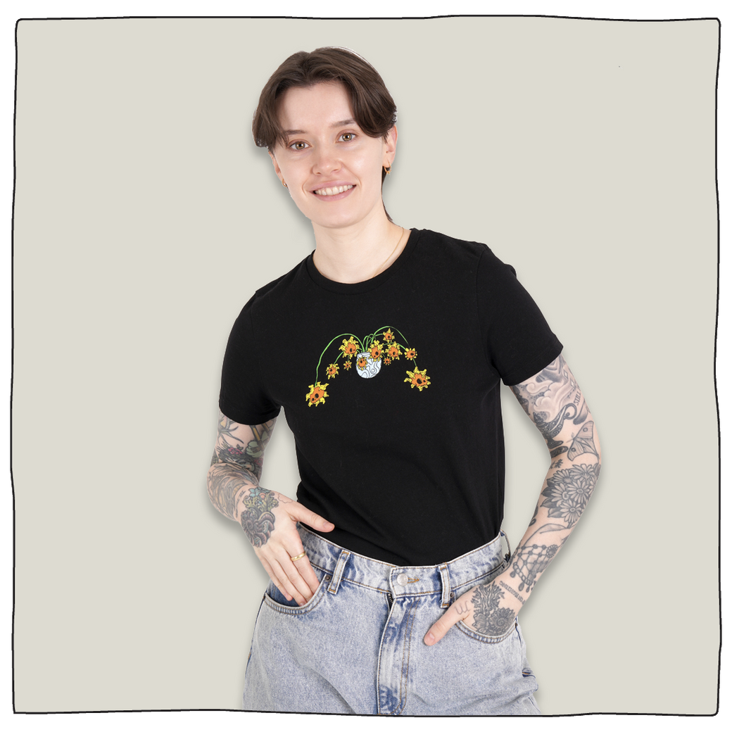 Sunflowers Mini Tee