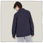 Spaceman Overshirt In Navy