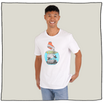 Fishbowl T-Shirt in White