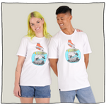 Fishbowl T-Shirt in White