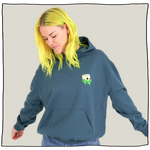 Shroom Garden Hoodie in Teal