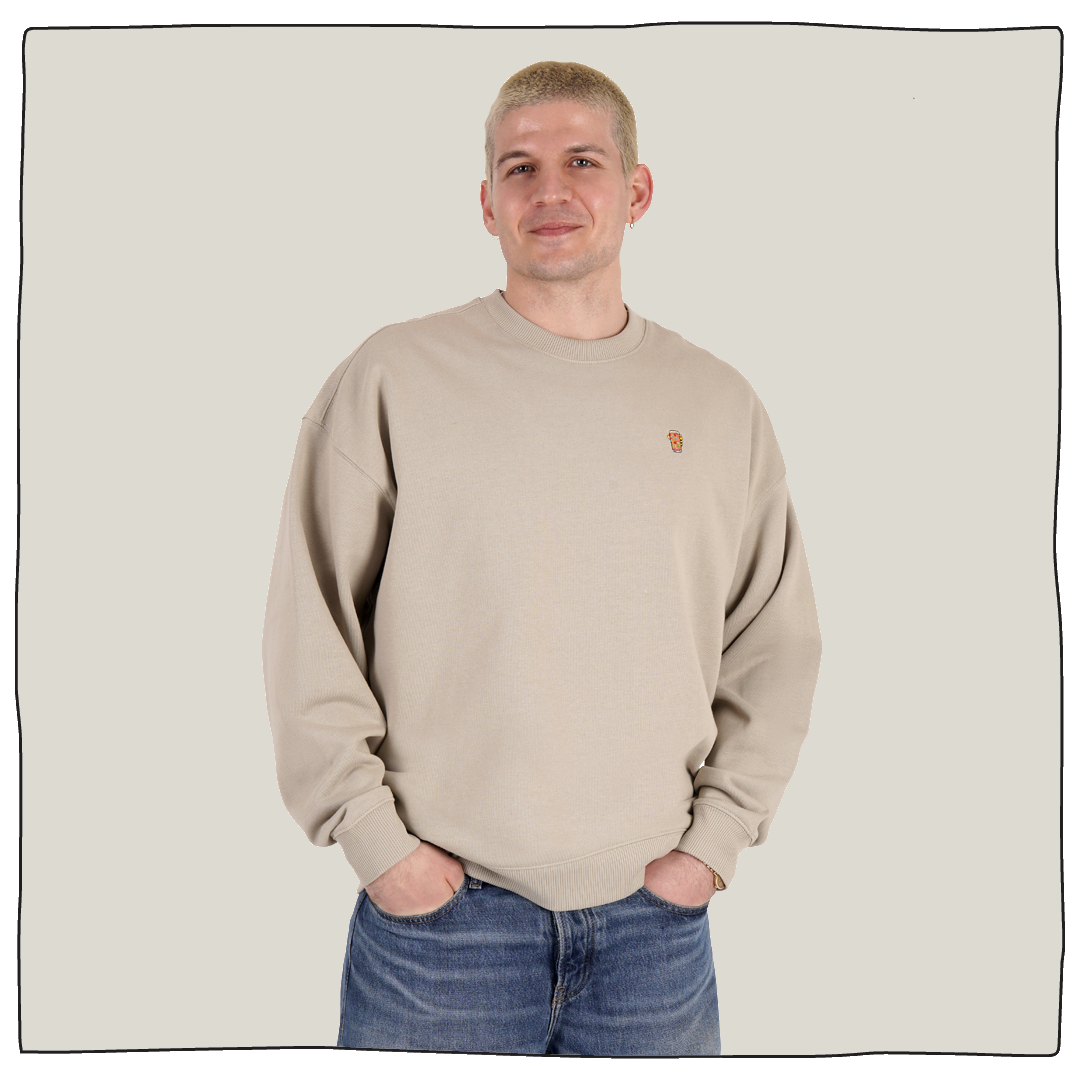 Mini Pint Sweatshirt - Stone
