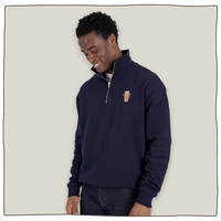 Little Pint 1/4 Zip Sweatshirt