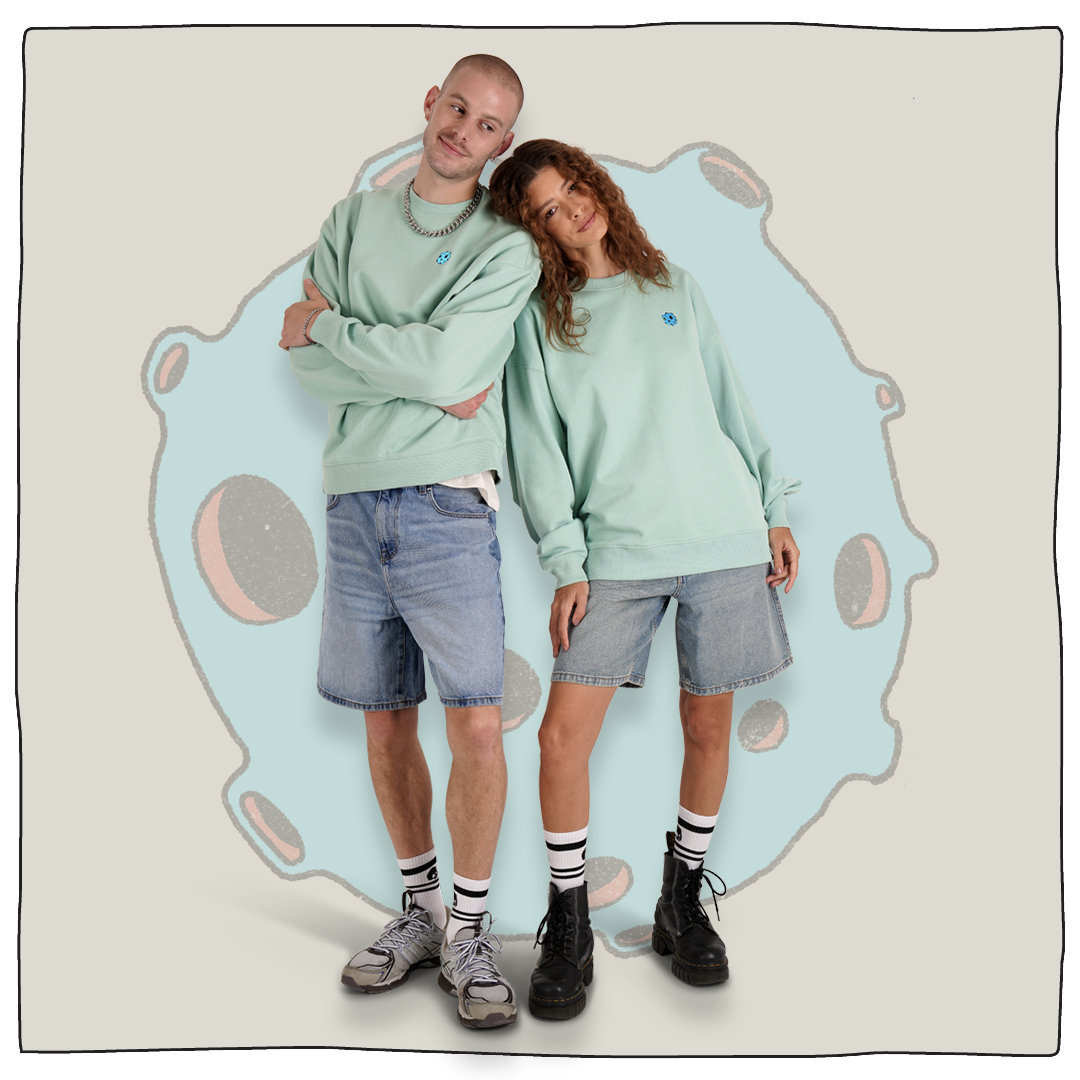 Planet Embroidered Sweatshirt