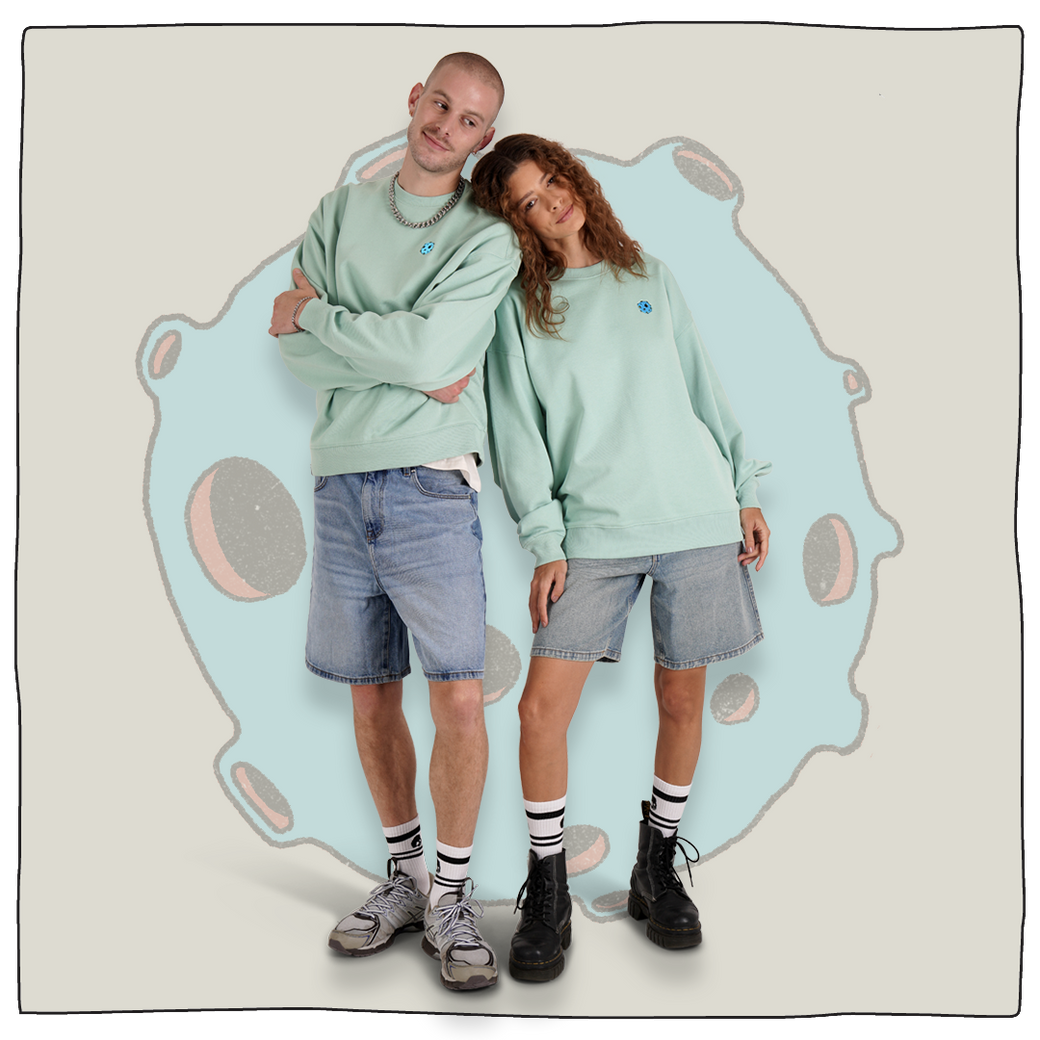 Planet Embroidered Sweatshirt