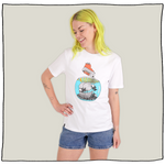 Fishbowl T-Shirt in White