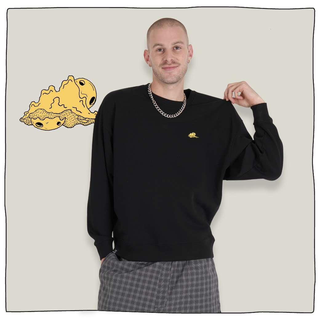 Celestial Planet Graphic Sweatshirt