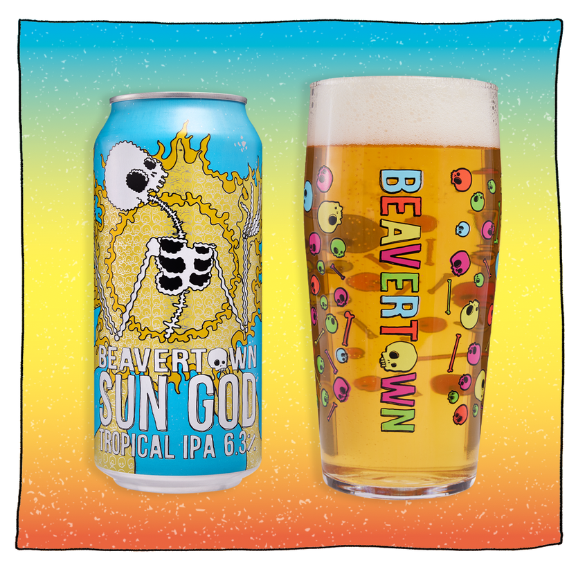 Sun God Tropical IPA 440ml Beavertown Brewery