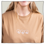 Little Skulls T-Shirt in Beige