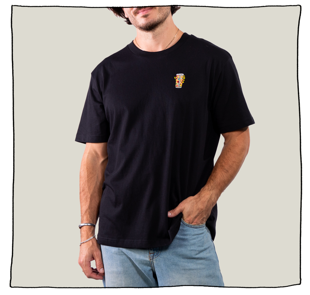 Little Pint T-Shirt in Black