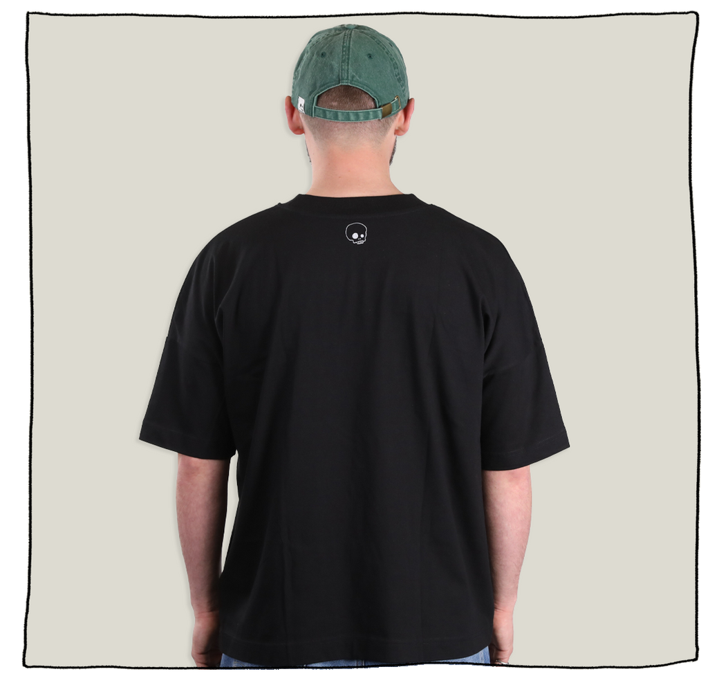 Beavertown Oversized T-Shirt in Black