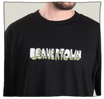 Beavertown Oversized T-Shirt in Black