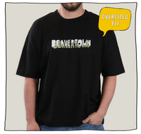 Beavertown Oversized T-Shirt in Black