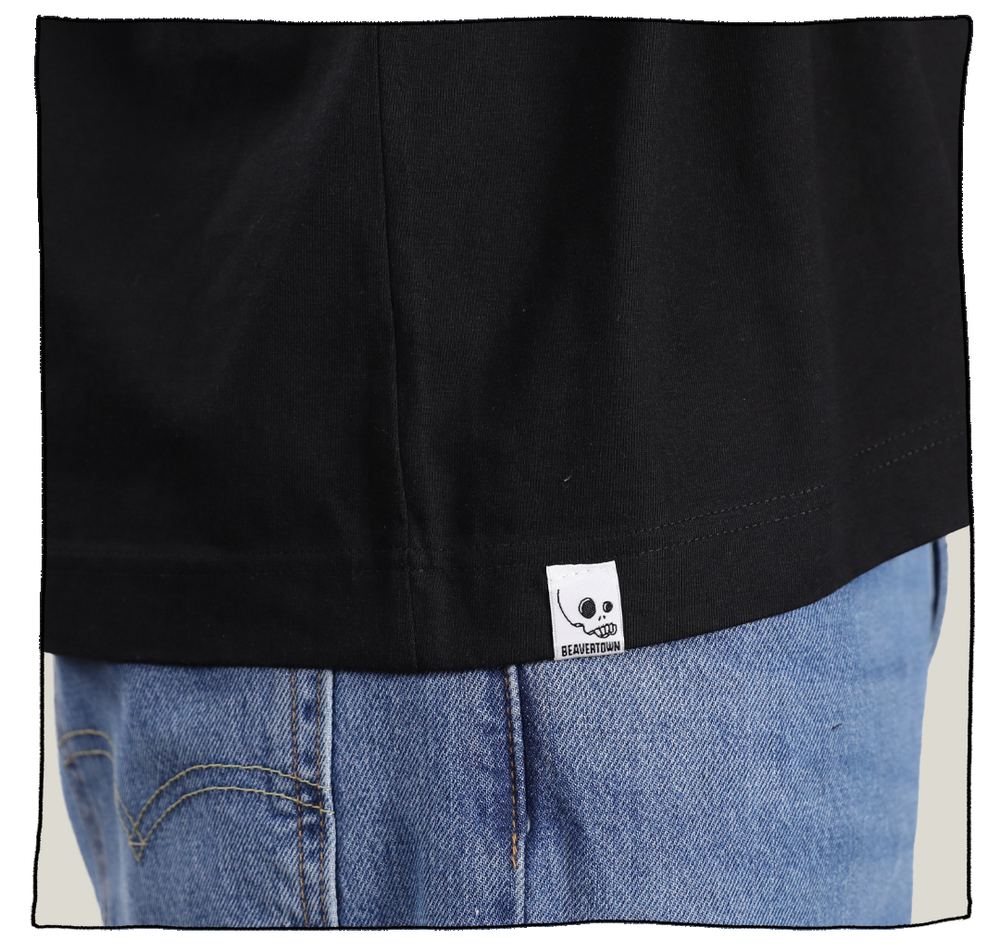 Beavertown Oversized T-Shirt in Black