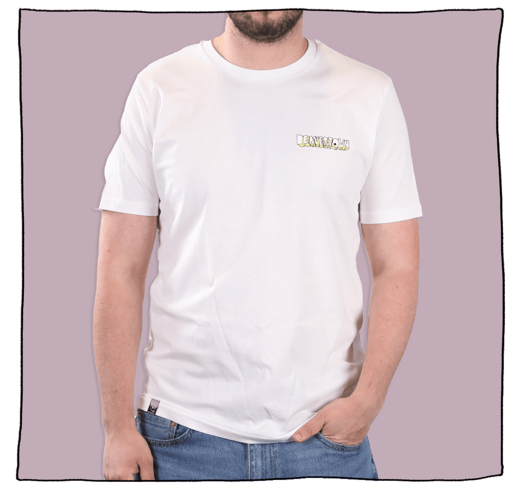 Vintage Spaceman Back-Print T-Shirt