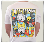 Vintage Spaceman Back-Print T-Shirt