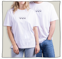 Little Skulls Relaxed T-Shirt in White
