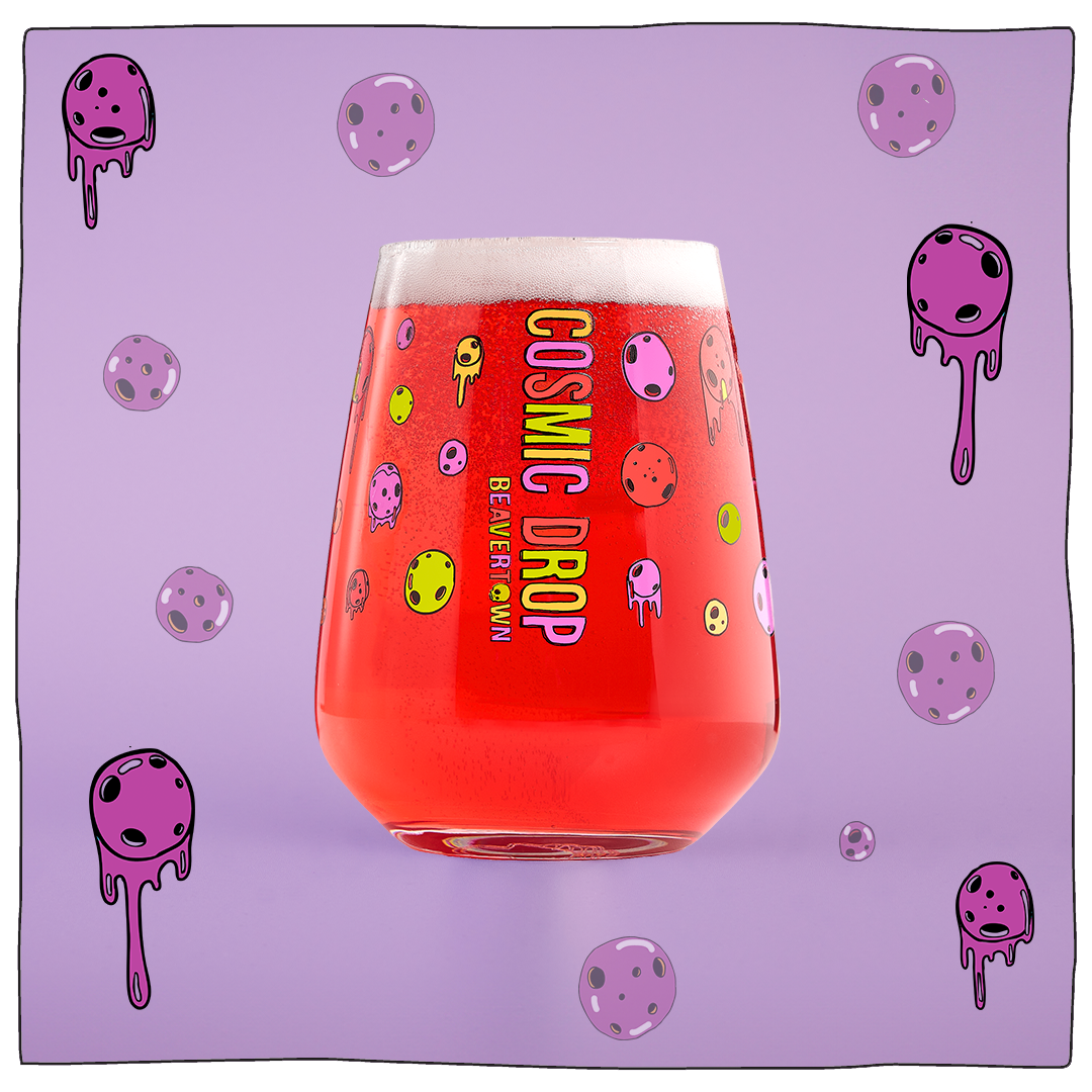 Cosmic Drop Round Pint