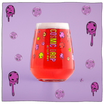 Cosmic Drop - Round Pint Glass