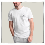 Skull Dog T-Shirt in White