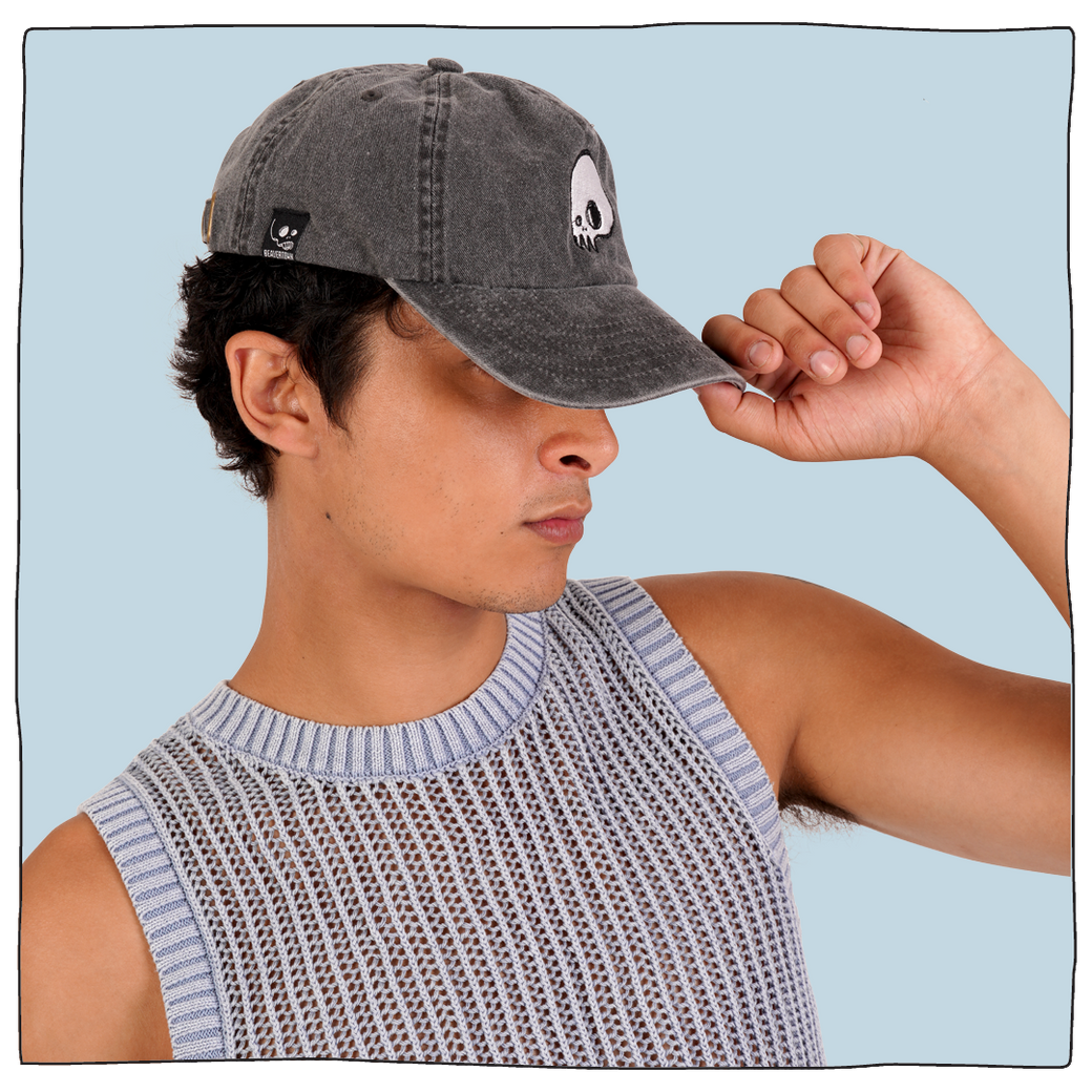 Vintage Wash Skull Cap