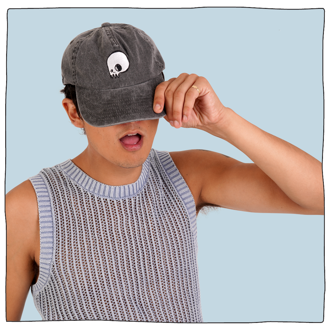Vintage Wash Skull Cap