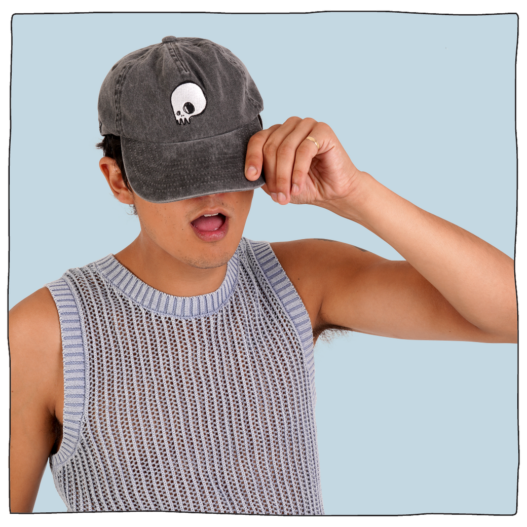 Vintage Wash Skull Cap