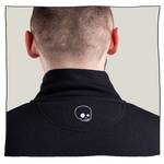 1/4 Zip Sweatshirt in Black