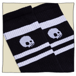Striped Socks in Black