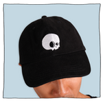 Skull Cap in Black