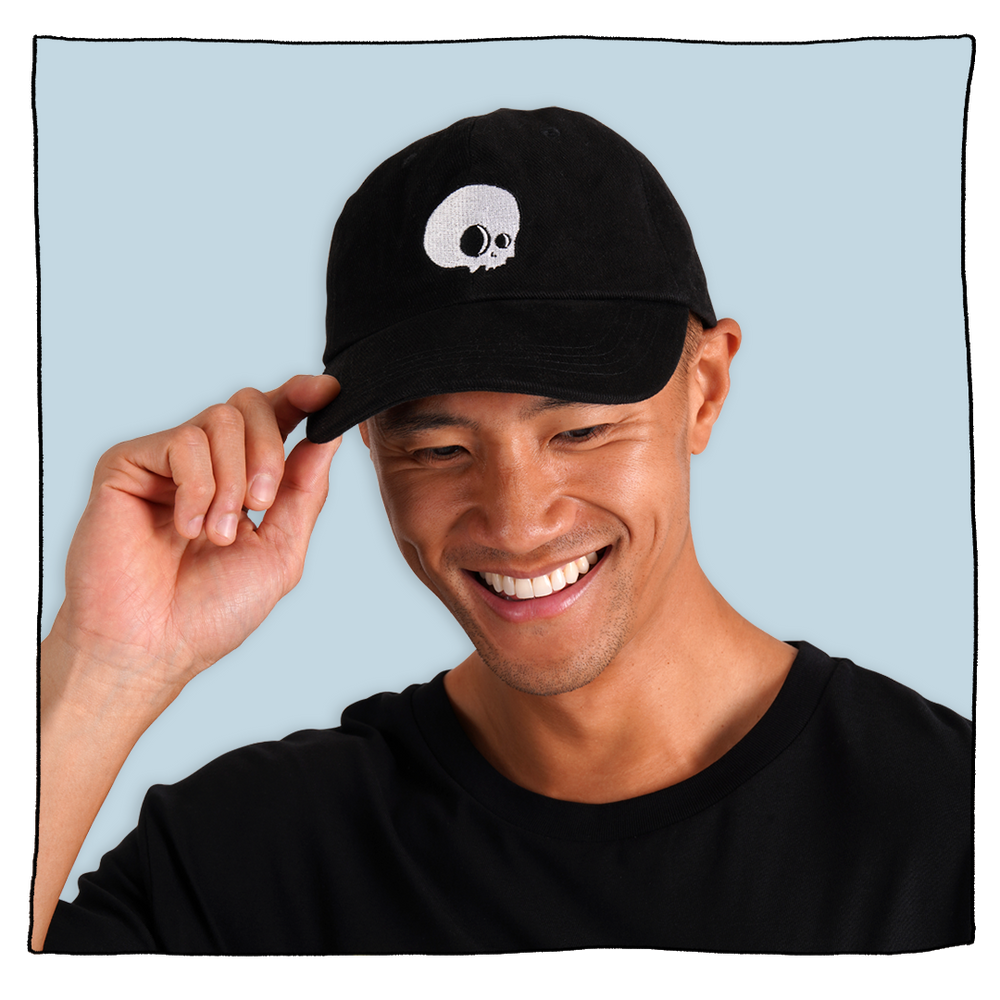 Skull Cap in Black Beavertown Brewery