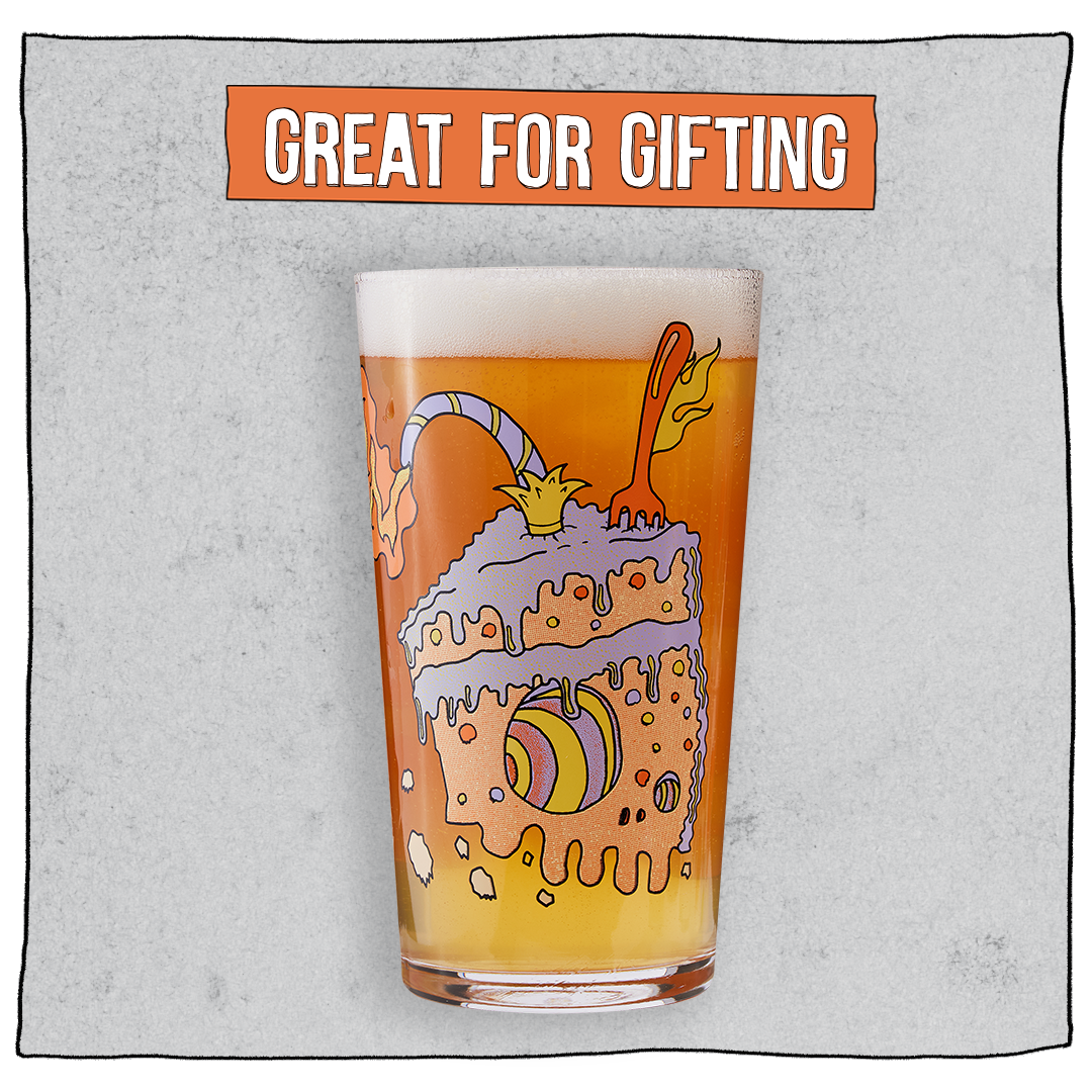 Beavertown Birthday Celebration Glass