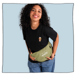 Essential Skulls Crossbody Bag in Khaki