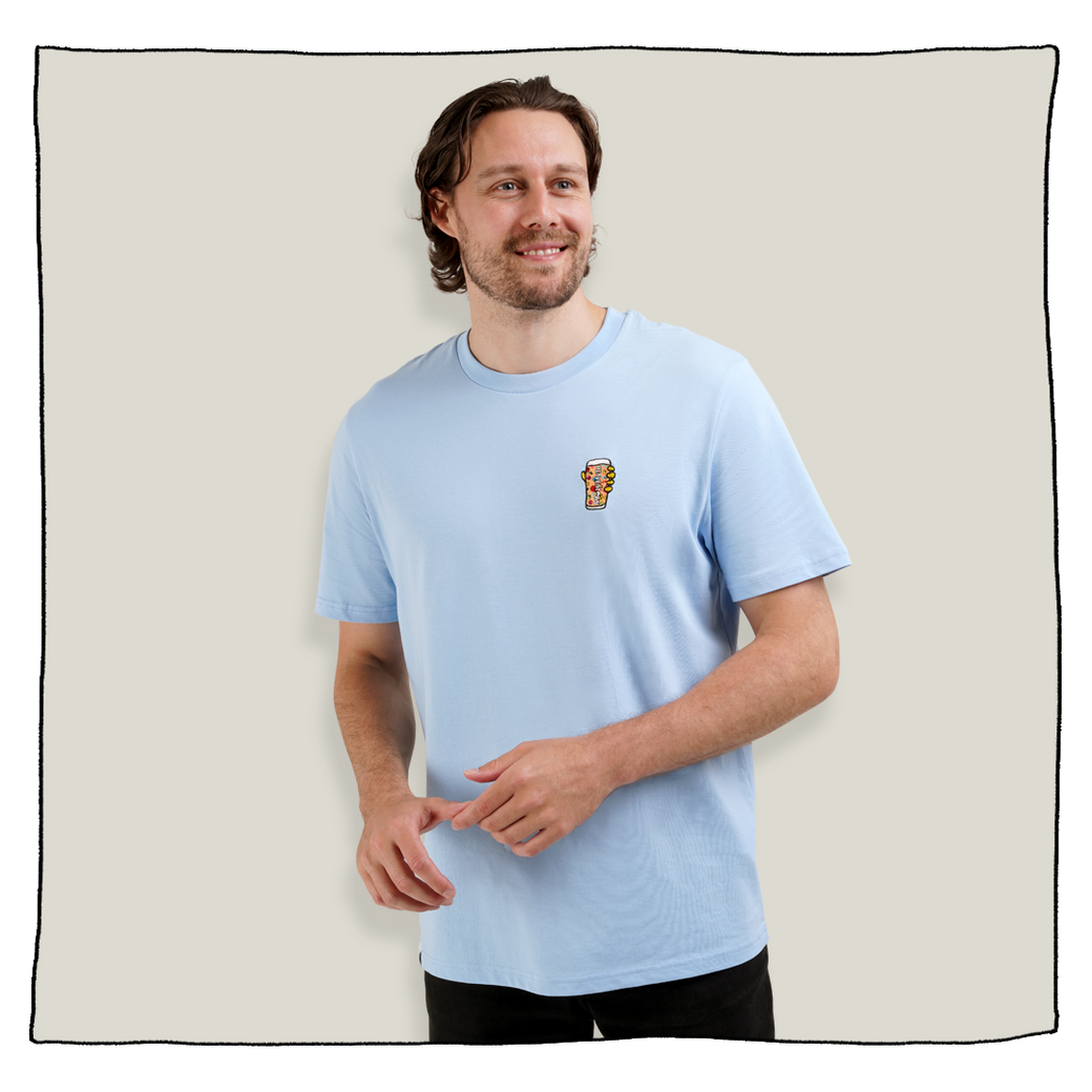 Little Pint T-Shirt in Light Blue