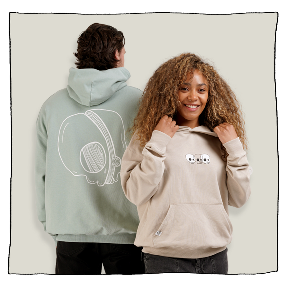 Backprint hoodies hot sale